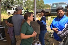 Marisol at Honokaa avocado workshop